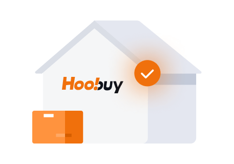 Hoobuy warehouse receiving illustration